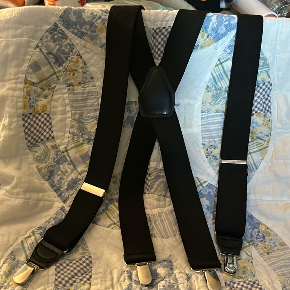 PELICAN USA Men’s Navy Blue Suspenders